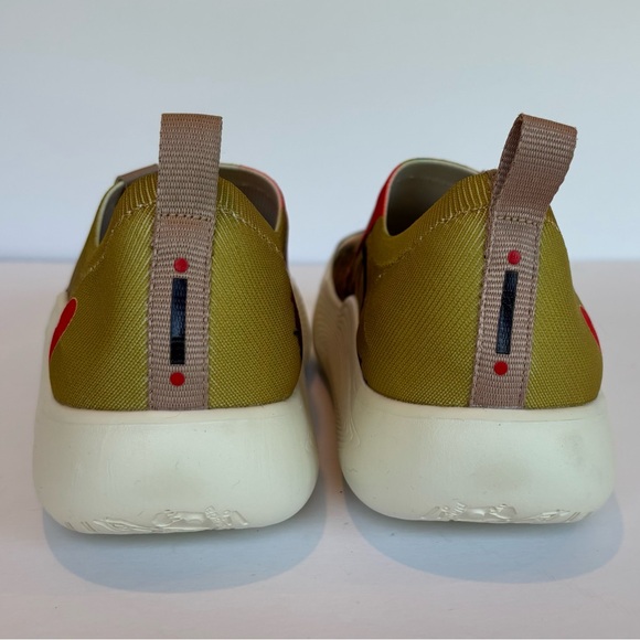 UIN Women's Cat Print Slip-On Shoes - Multicolor - Picture 5 of 11